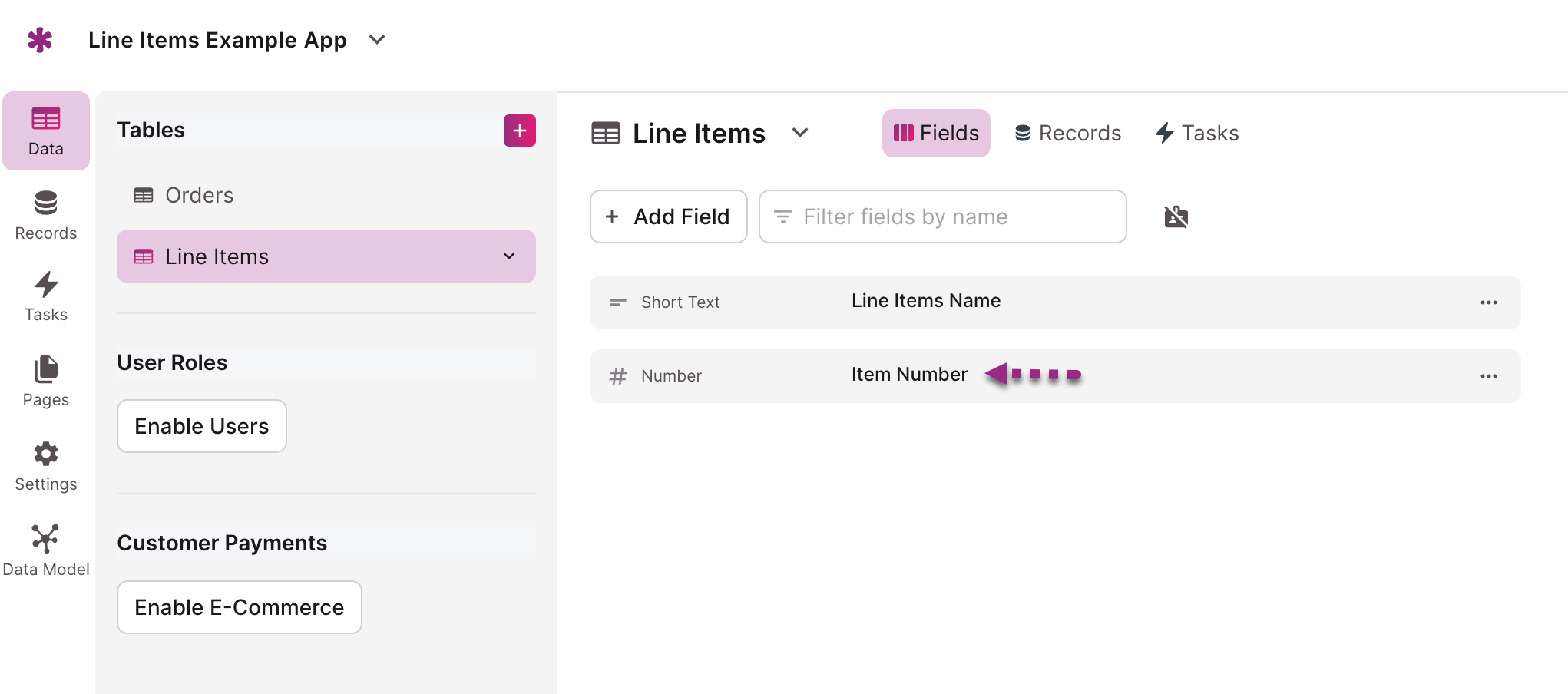 How To Number Line Items